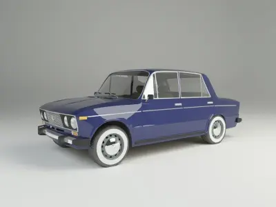 VAZ 2106 cgtr 3D model