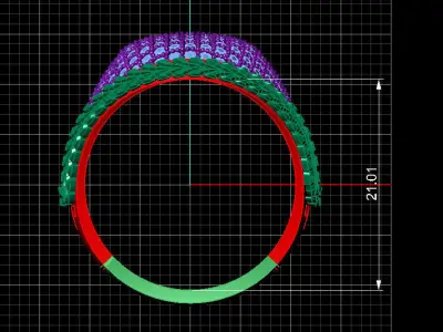 NEO MAN RING MODEL38 3D print model