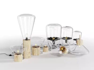 floor lamp bulb 3D model