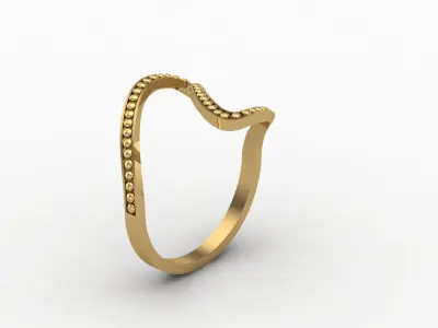 ringcurvebead 3D print model