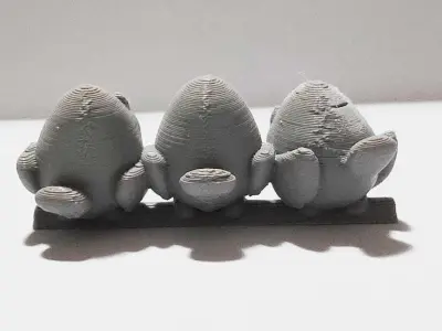 Cute birds to decorate your garden 3D print model