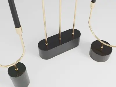 Aytm Grasil Candle Holdes 3D model
