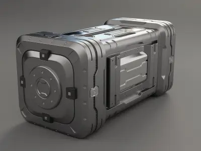 Sci-Fi Industrial Object 03 3D model