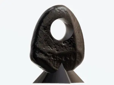 Sea Rock Sculpture Eternity 3D print model