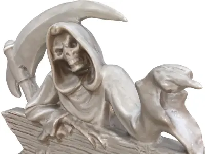 skeleton of death 3D model
