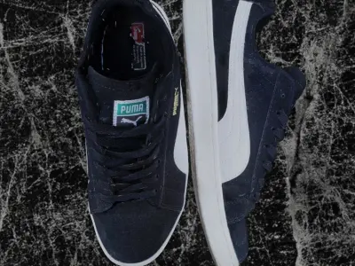 PUMA 3D SHOES - BASKET - SUEDE Low-poly 3D model