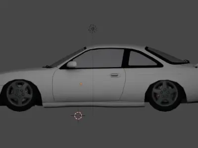 1993 Nissan S14 3D model