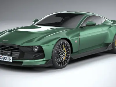Aston Martin Valour 2024 3D model