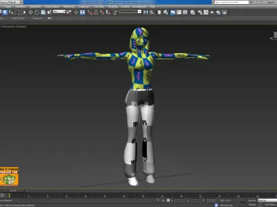 035 3ds max 2016 Unwrap Mapping vol 35 MP4 3D model