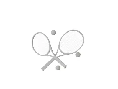 Tennis Racket Free 3D model