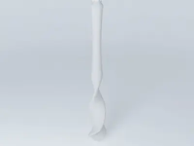 xmas icicle decoration Free 3D model