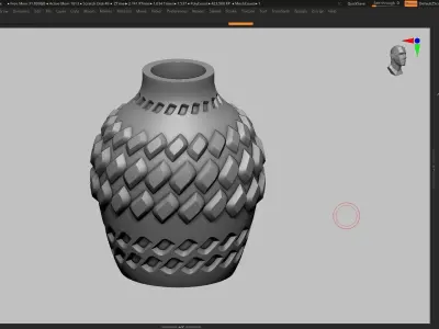 pot g104 3D print model 3D print model