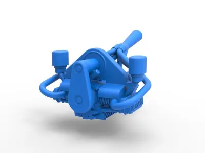 Engine for Sand Rail buggy Scale 1 to 4 3D print model