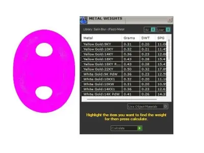 Eslabon para cadena chain link-ESL1122012 3D print model