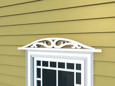 Window Header 2 3D model