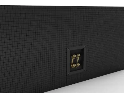 subwoofer car 3D model