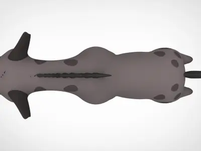 Banzai cartoon hyena 3D model