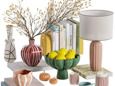 Decorative set-H60 3D model