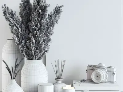 Decorative set 14 S  3D model