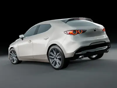 Mazda 3 Fastback 2019 3D model