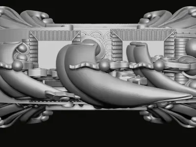 Boat Statue 3D print model