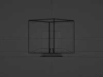 8 Bit Question Block Lamp Free 3D model