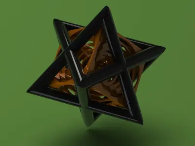 Star Cube Free 3D model