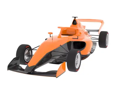 F1 Academy Low-poly 3D model