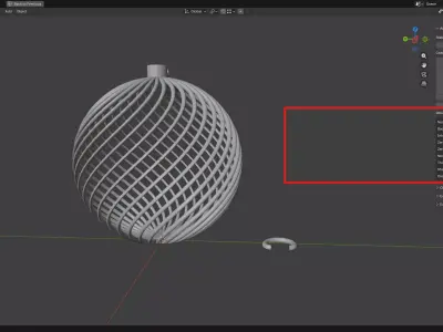 Christmas Bauble 02 3D print model