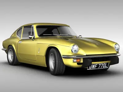 Triumph GT6 MK3 1973 3D model