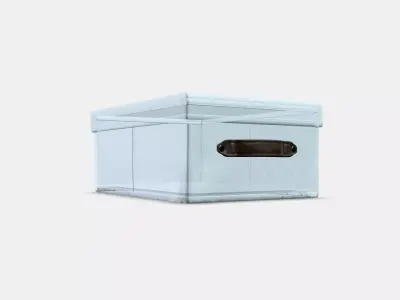 BLADDRARE Box with lid 3D model