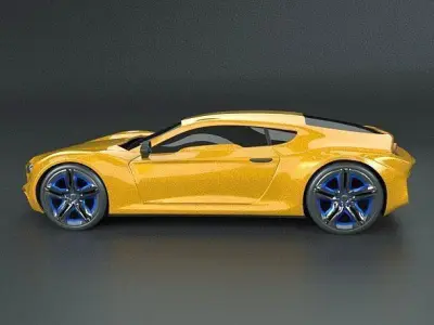 Averon  GT concept car 3D model