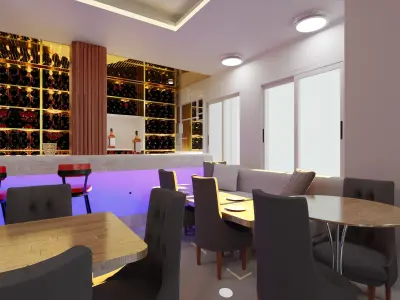 Bar Reception 3D model