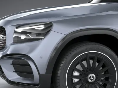 Mercedes-Benz GLB 2024 3D model