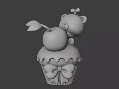 bear 119 3D print model
