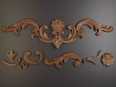 ornament Low-poly 3D model purchase