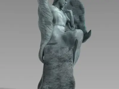 Garden statue 3D model