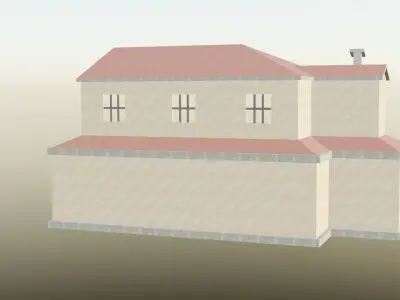3d house 3D model