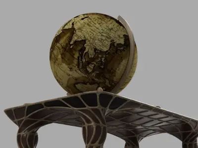 Sepia World 3D model