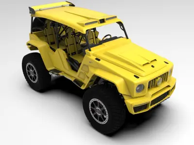 Brabus G900 Crawler  3D model