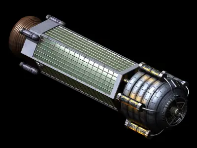 Satellite-Spaceship-Xingxu 02 3D model