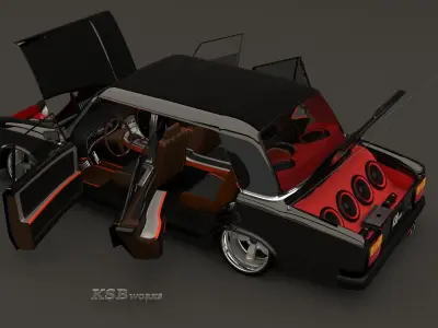 Tofas serce swap tuning 3D model