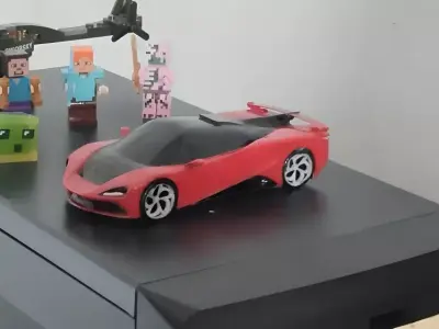 Concept Super Car - Aggressive and Handsome 3D print model