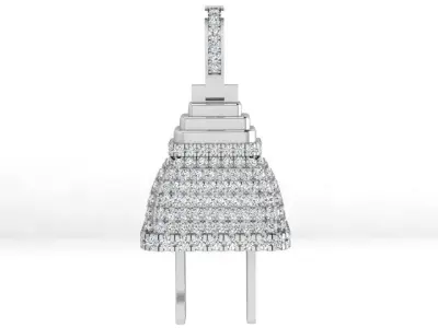 Pyramid Pendant 4381 3D print model