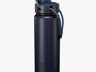 Water bottle 3D model