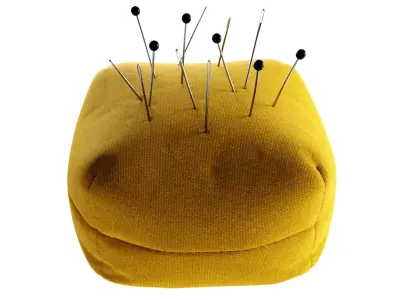 Pincushion pin cushion 3D model