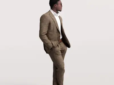 Humano Man opening car 2011-7 3D model