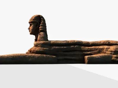 Abolhole Statue Free low-poly 3D model