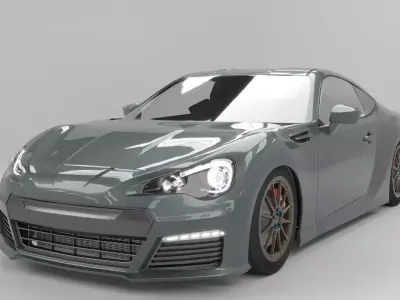 Subaru BRZ 3D model