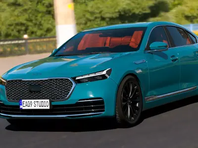 2025 Kia K9 3D model